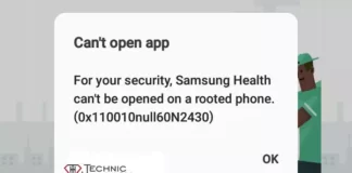 Samsung Health Can't Open App on Rooted Device Fixed