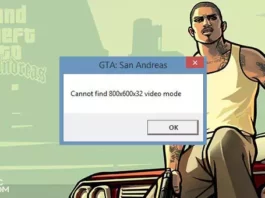 GTA Cannot find 640×480 video mode Error (Solved) GTA Cannot find 640x480 video mode Error
