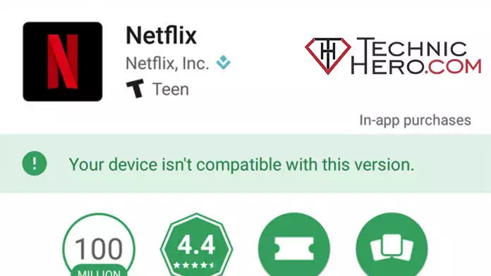 Your device isn't compatible with this version Solution