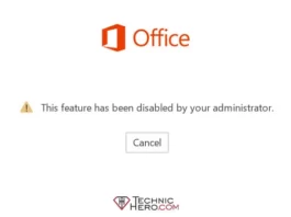 Office This feature has been disabled by your admin (Solved) Fix: Office This feature has been disabled by your administrator