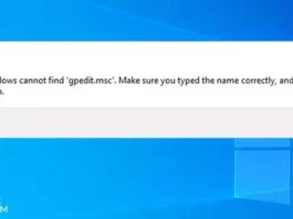 How to Fix Windows Cannot Find gpedit.msc How to Fix Windows Cannot Find gpedit.msc