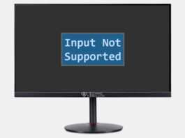 Input Not Supported