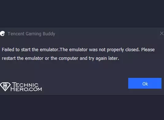 Fix: Tencent Gaming Buddy Failed to start the emulator Fix: Tencent Gaming Buddy Failed to start the emulator