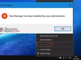 Fix Task Manager has been disabled by your administrator